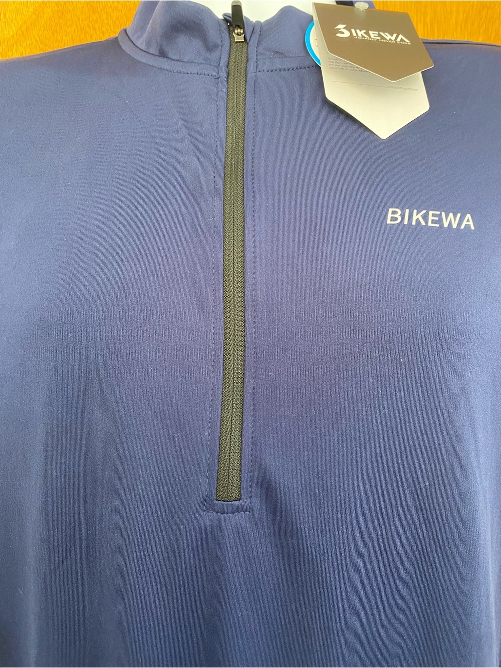 Men's Navy Performance Half-Zip Jacket